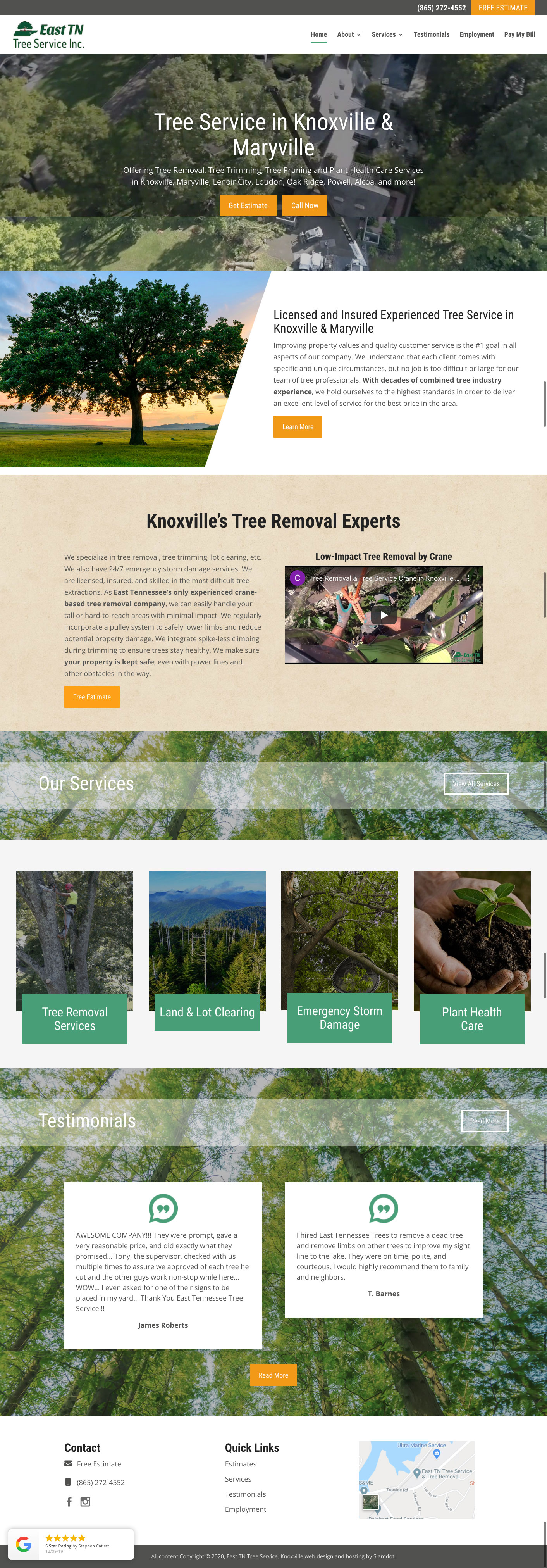 Tree Service SEO, Tree Service Marketing, Tree Service Website Design ...